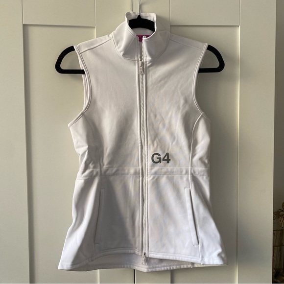 G/FORE Womens Zip Up Vest - Picture 1 of 6
